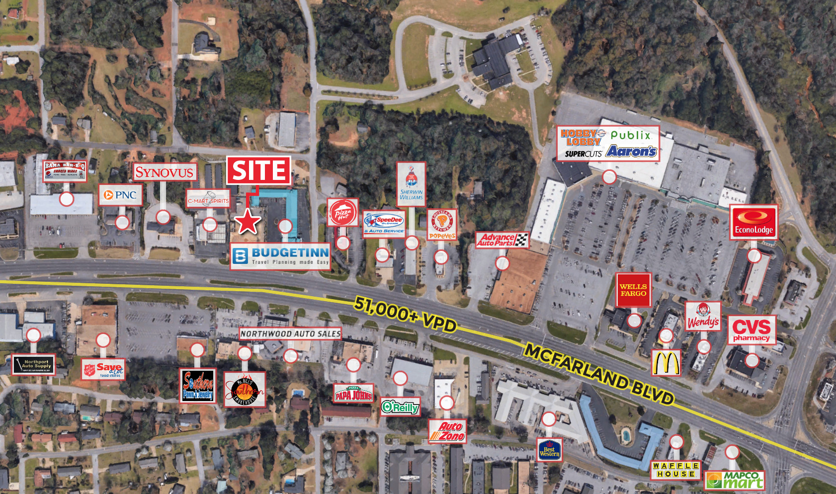 2608 McFarland Blvd, Northport, AL for lease Primary Photo- Image 1 of 7