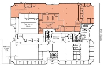 4425-4433 Fortran Dr, San Jose, CA for lease Floor Plan- Image 1 of 1