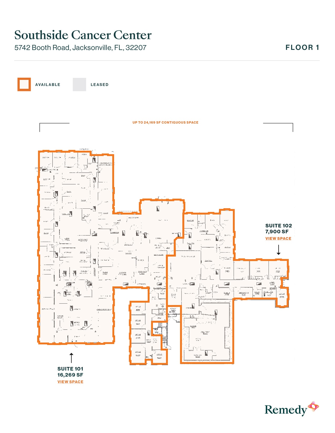 5742 Booth Rd, Jacksonville, FL à louer Plan d’étage- Image 1 de 1