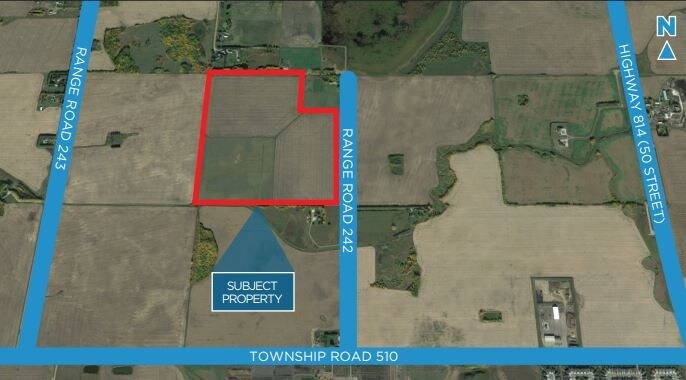 51108 Range Rd 242A, Edmonton, AB for sale - Aerial - Image 1 of 1