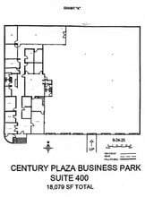 403 Century Plaza Dr, Houston, TX à louer Plan d’étage- Image 1 de 1