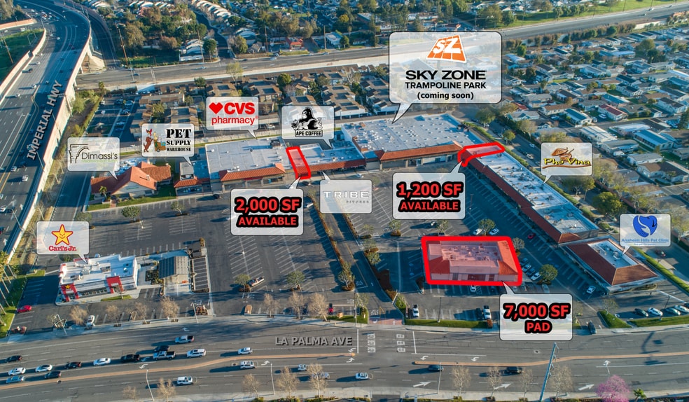 5729-5789 E La Palma Ave, Anaheim, CA for lease - Building Photo - Image 1 of 14