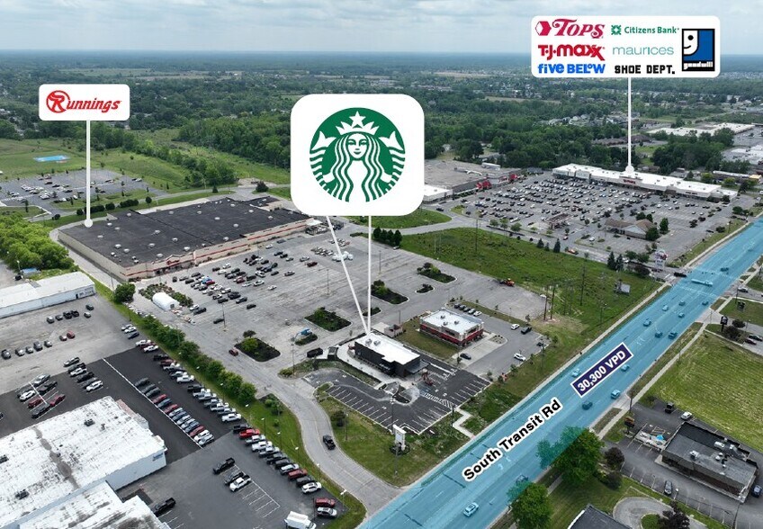 5789 S Transit Rd, Lockport, NY à vendre - Photo du bâtiment - Image 3 de 4