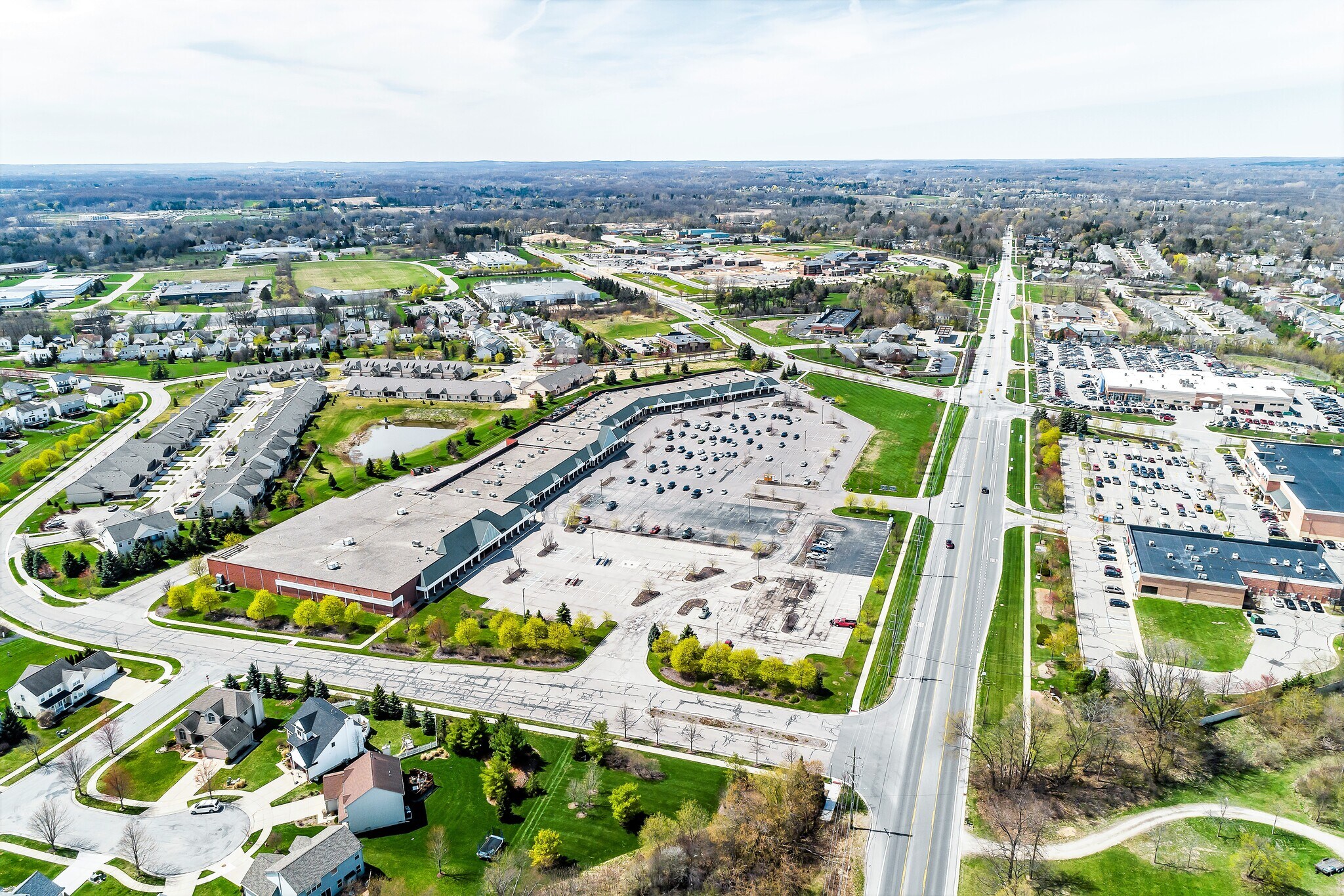 Dexter-Ann Arbor Rd, Dexter, MI for sale Aerial- Image 1 of 4