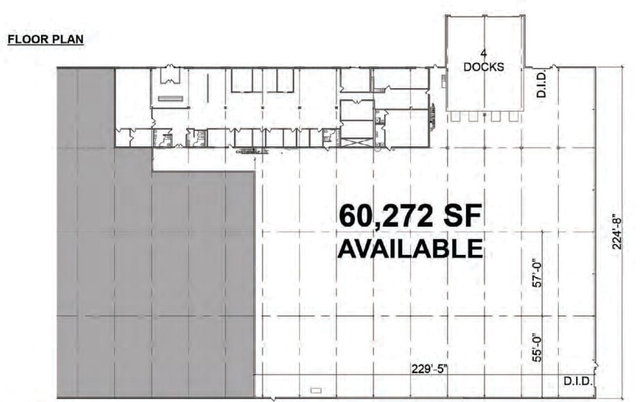 1198-1206 Nagel Blvd, Batavia, IL à louer Plan d’étage- Image 1 de 2