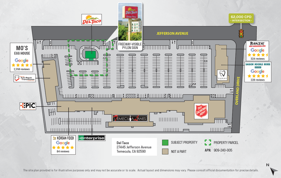 27445 Jefferson Ave, Temecula, CA à vendre - Plan de site - Image 2 de 4