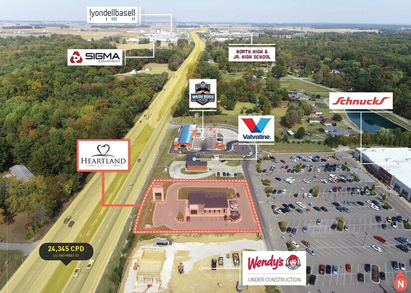 12901 US-41 Hwy, Evansville, IN à vendre - Photo du bâtiment - Image 3 de 5