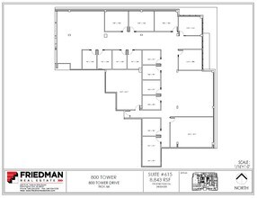 800 Tower Dr, Troy, MI for lease Floor Plan- Image 1 of 2