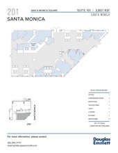 201 Santa Monica Blvd, Santa Monica, CA à louer Plan d  tage- Image 1 de 1