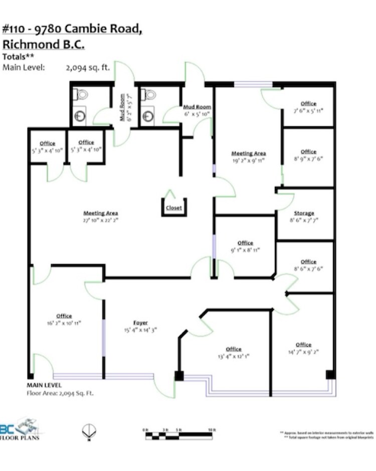 9780 Cambie Rd, Richmond, BC for sale Floor Plan- Image 1 of 1