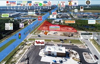 1972 Lpga Blvd, Daytona Beach, FL - AERIAL map view - Image1