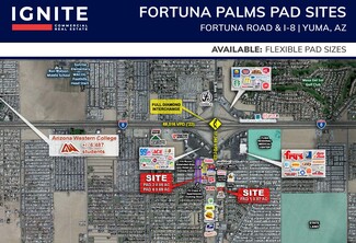 Plus de détails pour NWC Fortuna Rd & 35th, Yuma, AZ - Vente au détail à louer