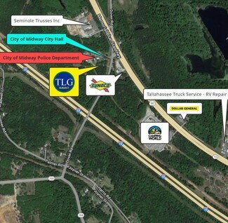 Plus de détails pour Martin Luther King Blvd., Midway, FL - Terrain à vendre