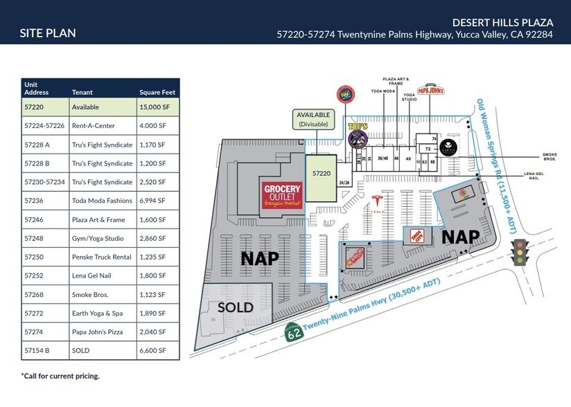 57220-57274 29 Palms Hwy, Yucca Valley, CA à louer - Photo du bâtiment - Image 3 de 20