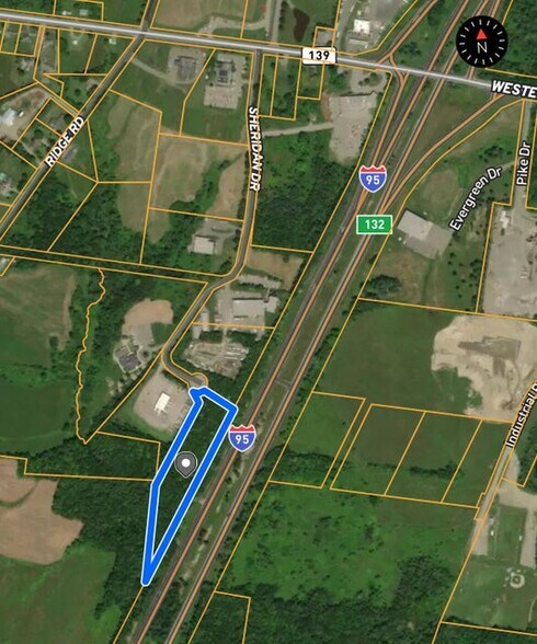 Map 1 Lot 10-10 Sheridan Drive, Fairfield, ME for sale - Building Photo - Image 2 of 10