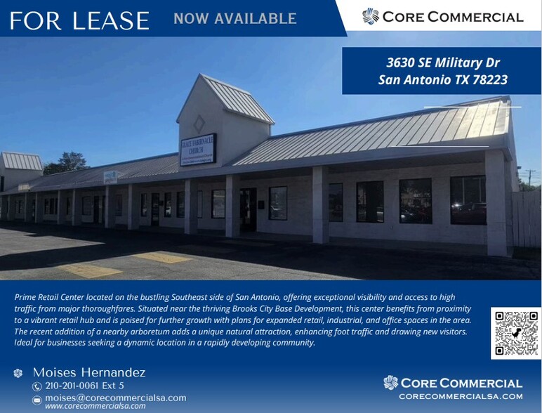 3630 SE Military Dr, San Antonio, TX for lease - Building Photo - Image 1 of 4