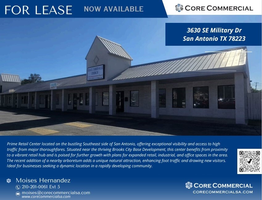 3630 SE Military Dr, San Antonio, TX for lease Building Photo- Image 1 of 5