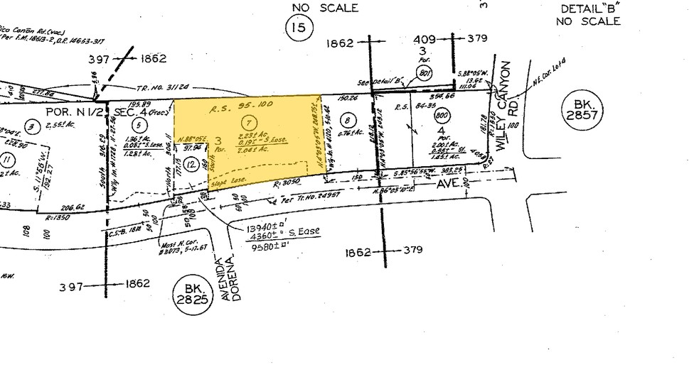 24355 Lyons Ave, Santa Clarita, CA à louer - Plan cadastral - Image 2 de 2