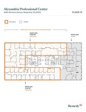 4660 Kenmore Ave, Alexandria, VA à louer Plan d’étage- Image 1 de 1