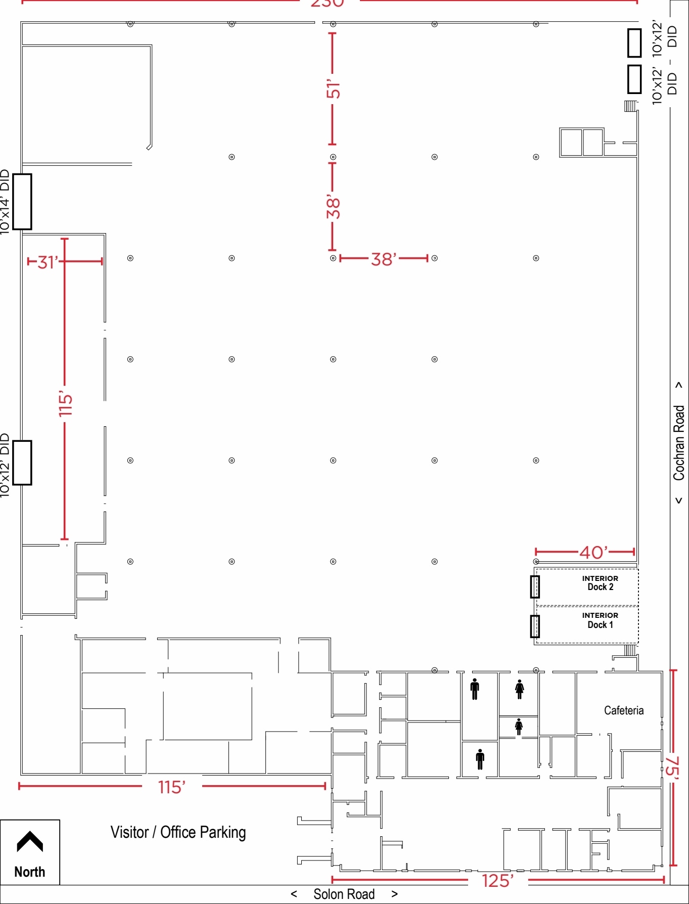29601 Solon Rd, Solon, OH à louer Plan d’étage- Image 1 de 1