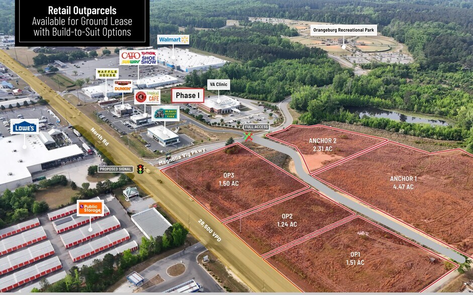 2947 Highway 178, Orangeburg, SC à louer - Plan de site - Image 3 de 3