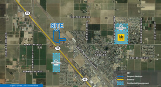 Plus de détails pour NEC Highway 99 & Adams Avenue, Fowler, CA - Terrain à vendre