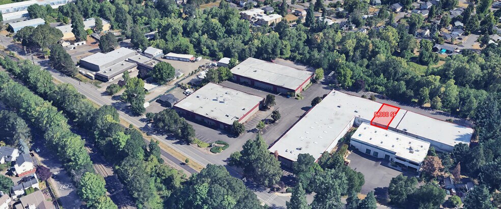 9800-9806 SW Tigard St, Tigard, OR for lease - Aerial - Image 2 of 3