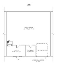 13401-13417 Fondren Rd, Houston, TX for lease Floor Plan- Image 1 of 1