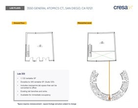 3550 General Atomics Ct, San Diego, CA for lease Floor Plan- Image 1 of 1