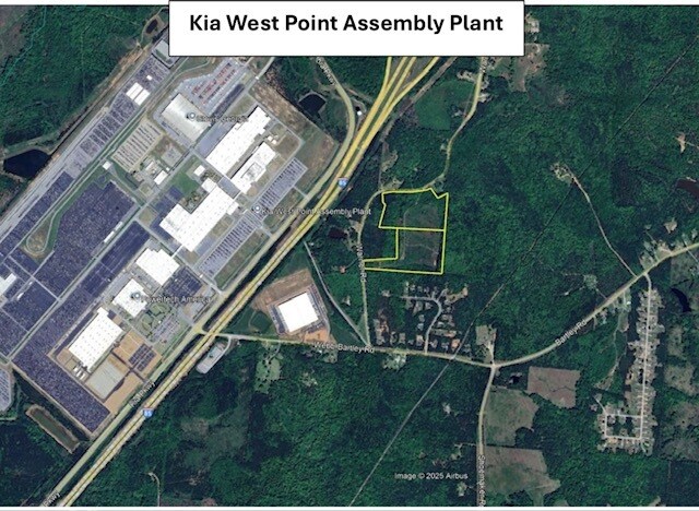0-A Warner Road Rd, West Point, GA à vendre Plan cadastral- Image 1 de 4