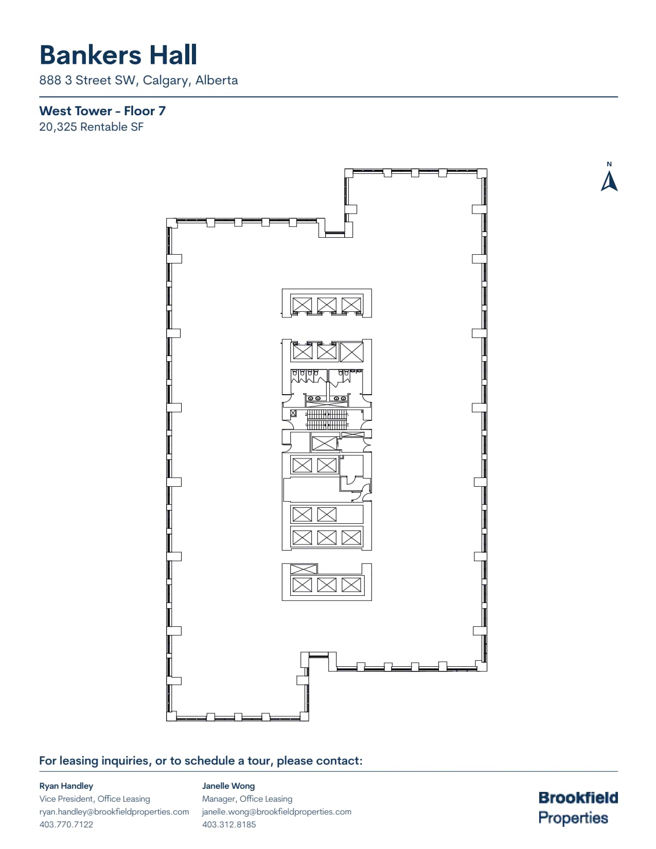 888 3rd St SW, Calgary, AB for lease Floor Plan- Image 1 of 1