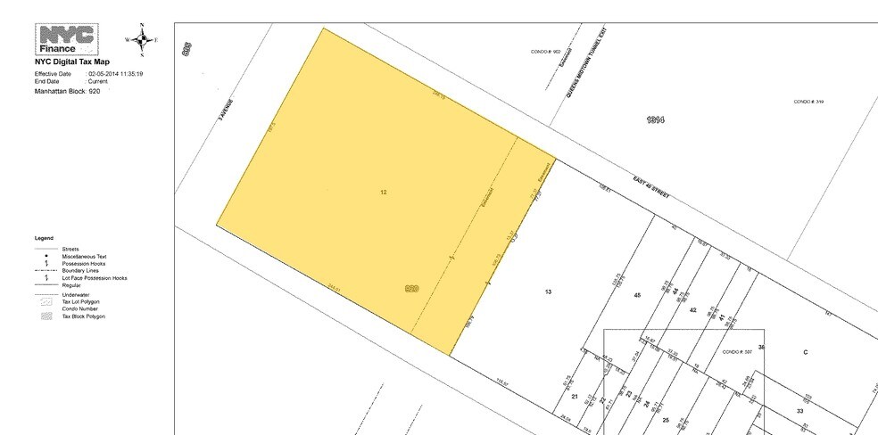 605 Third Ave, New York, NY à louer - Plan cadastral - Image 2 de 13