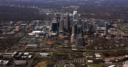 128 S Tryon St, Charlotte, NC - Aerial map view