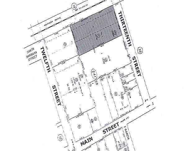 136 N 13th St, Santa Paula, CA à louer - Plan cadastral - Image 2 de 2