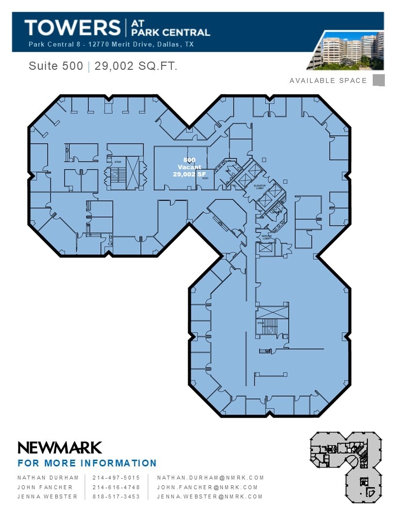 12750 Merit Dr, Dallas, TX for lease Floor Plan- Image 1 of 1