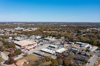 1402-1418 S Main St, Weatherford, TX - Aerial  map view