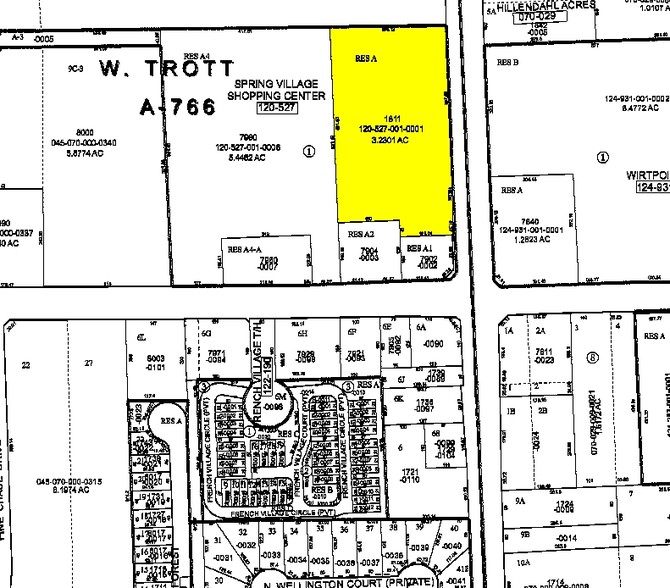 1811 Wirt Rd, Houston, TX for sale - Plat Map - Image 1 of 1