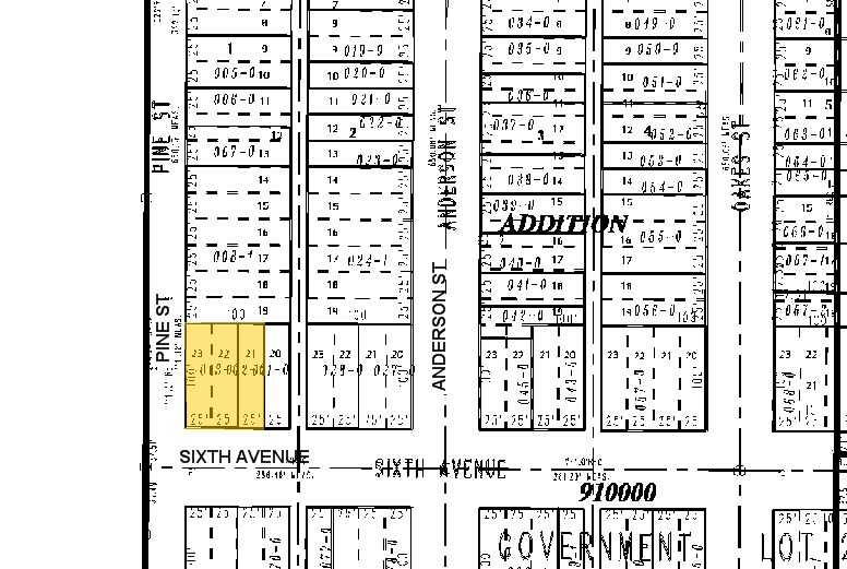 2811 6th Ave, Tacoma, WA à louer - Plan cadastral - Image 2 de 2