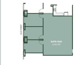 555 12th St, Oakland, CA à louer Plan d’étage- Image 1 de 1