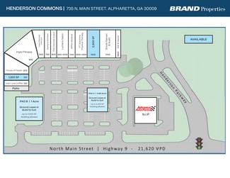 More details for 735 N Main St, Alpharetta, GA - Land for Lease
