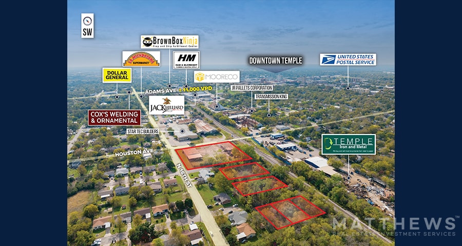 702 E Houston Ave, Temple, TX à vendre - Photo du bâtiment - Image 3 de 3