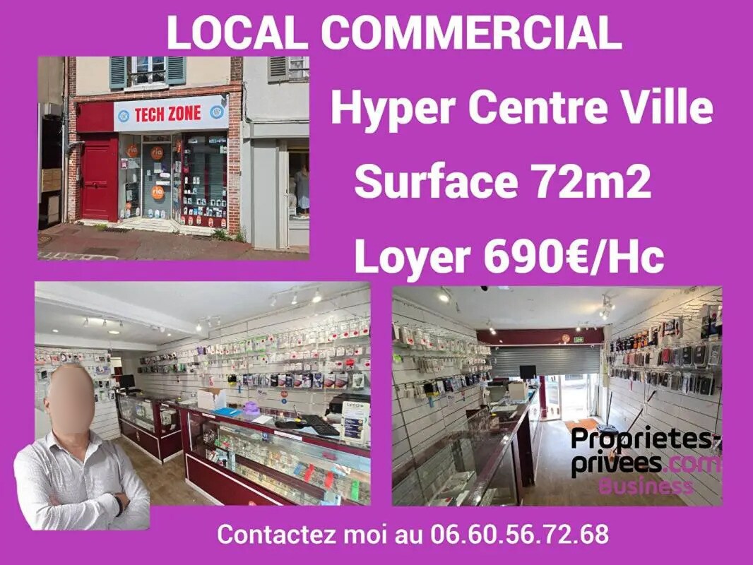 Retail in Dreux for lease Building Photo- Image 1 of 13