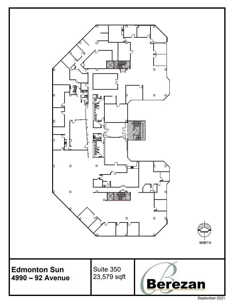 4960-4990 92 Ave NW, Edmonton, AB for lease Floor Plan- Image 1 of 1