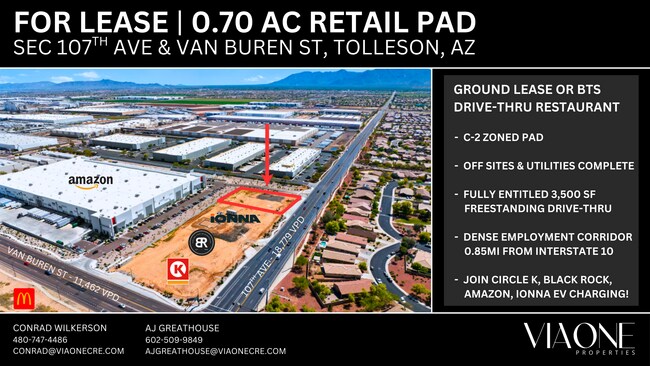 More details for 297 S 107th Ave, Tolleson, AZ - Land for Lease