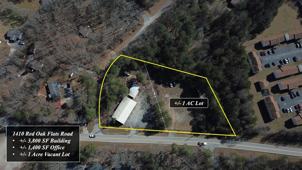 1410 Red Oak Flats Rd, Dahlonega, GA à vendre - Photo du bâtiment - Image 2 de 8