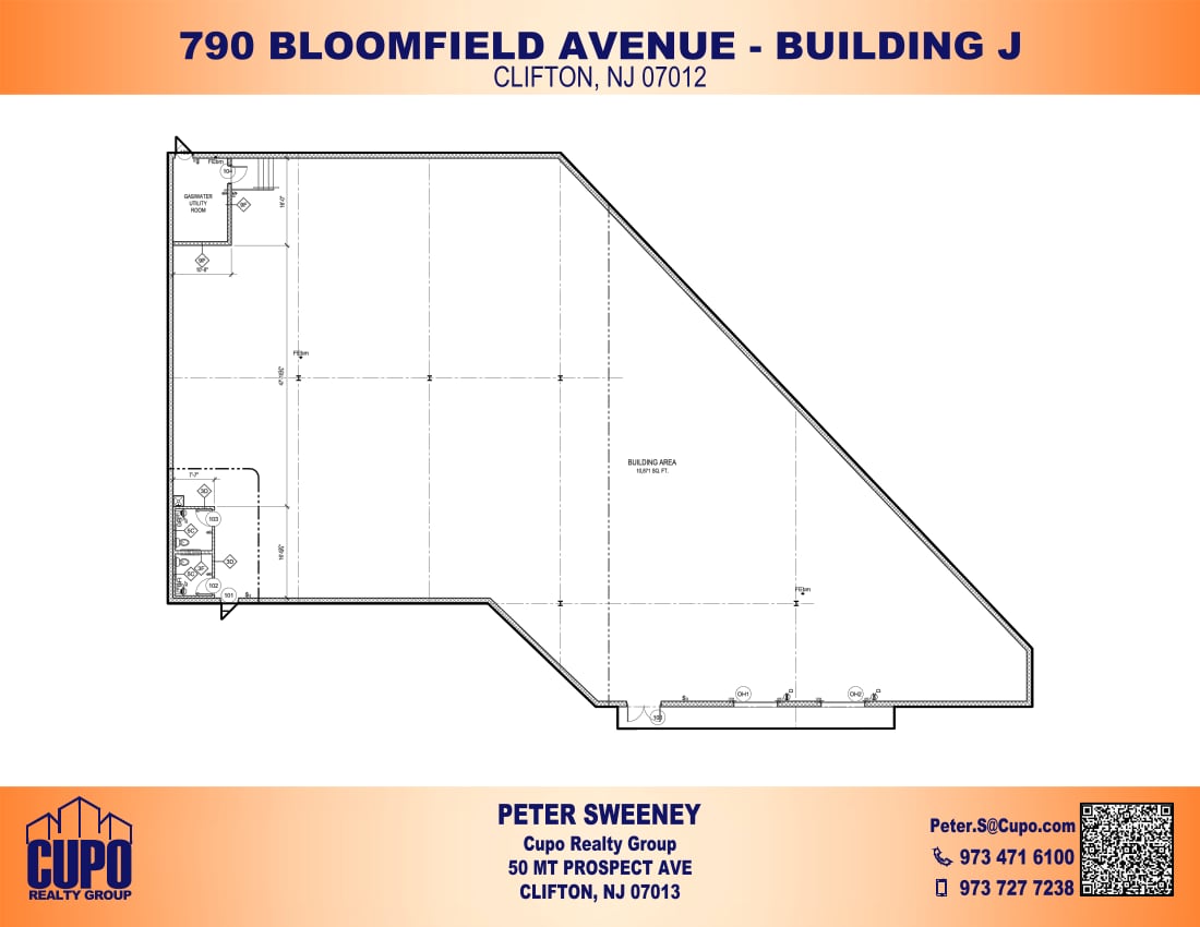 790 Bloomfield Ave, Clifton, NJ for lease Floor Plan- Image 1 of 6