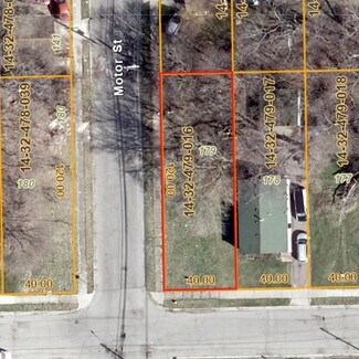 Plus de détails pour 240 Hughes Ave, Pontiac, MI - Terrain à vendre