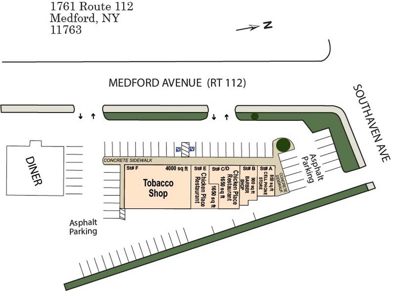 1761 Route 112, Medford, NY à vendre - Photo du bâtiment - Image 2 de 3