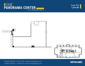 7701 Las Colinas Rdg, Irving, TX for lease Floor Plan- Image 1 of 1