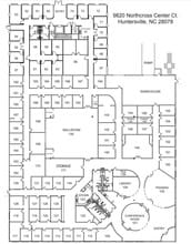9820 Northcross Center Ct, Huntersville, NC for lease Floor Plan- Image 1 of 1